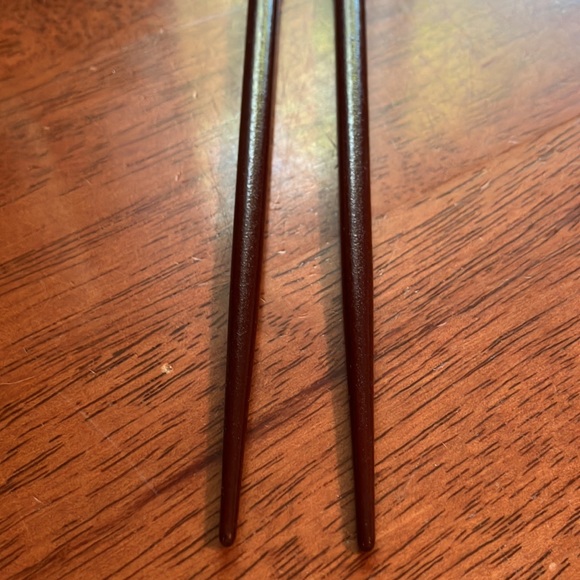 Beautiful set of two vintage chopsticks, excellent vintage condition. - Picture 12 of 16